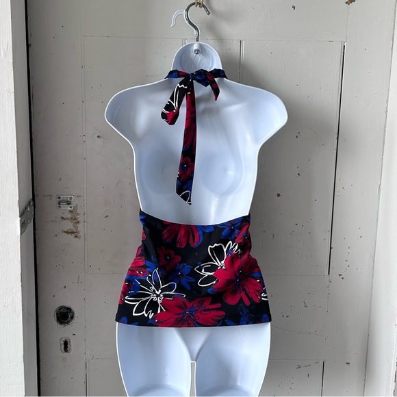 Catalina Floral Print Tankini Swim Top - Picture 4 of 10